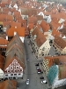 Nördlingen - pohled z věže Daniel