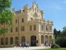 Hlavní vchod Státního zámku Lednice